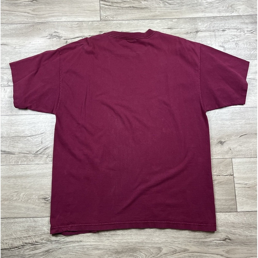 Vintage Arizona State East Sun Devils T-Shirt Men's Size XXL Red Single Stitch - Picture 12 of 13